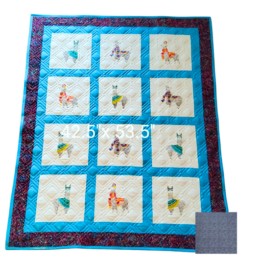 Custom Embroidered Quilt