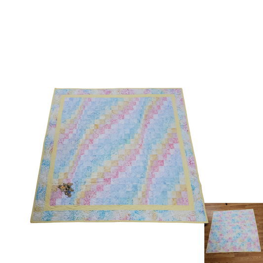 Teddy Bear Baby Bargello Quilt