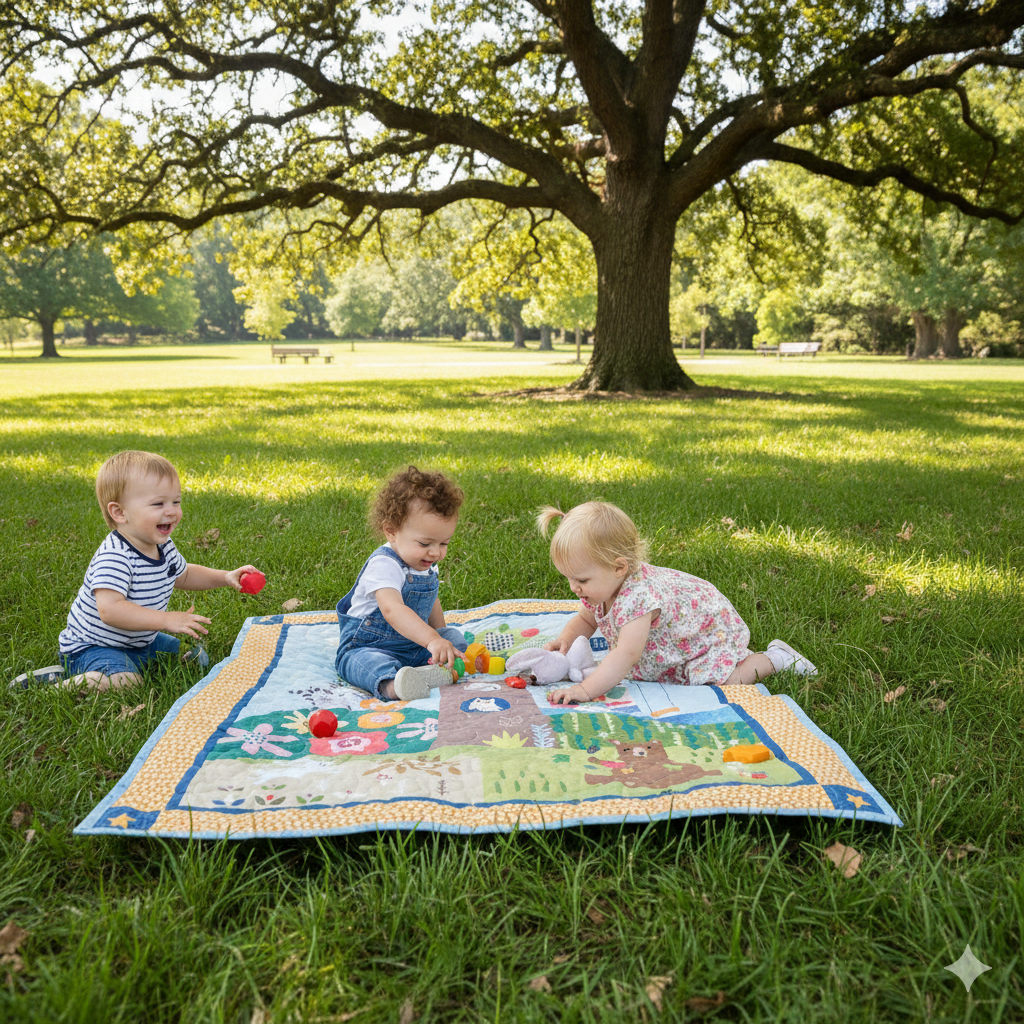 Woodland Wonders and Whimsical Fun! Custom Quilt