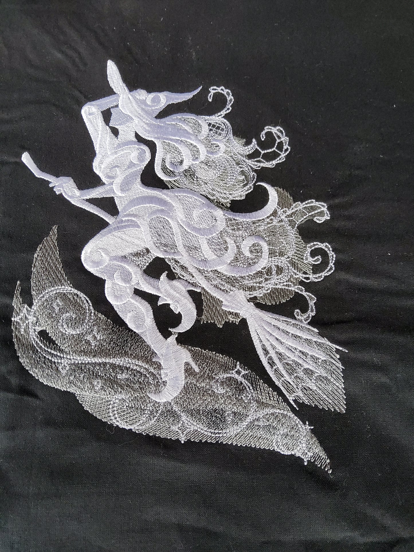 Ghost Witch Halloween Tote