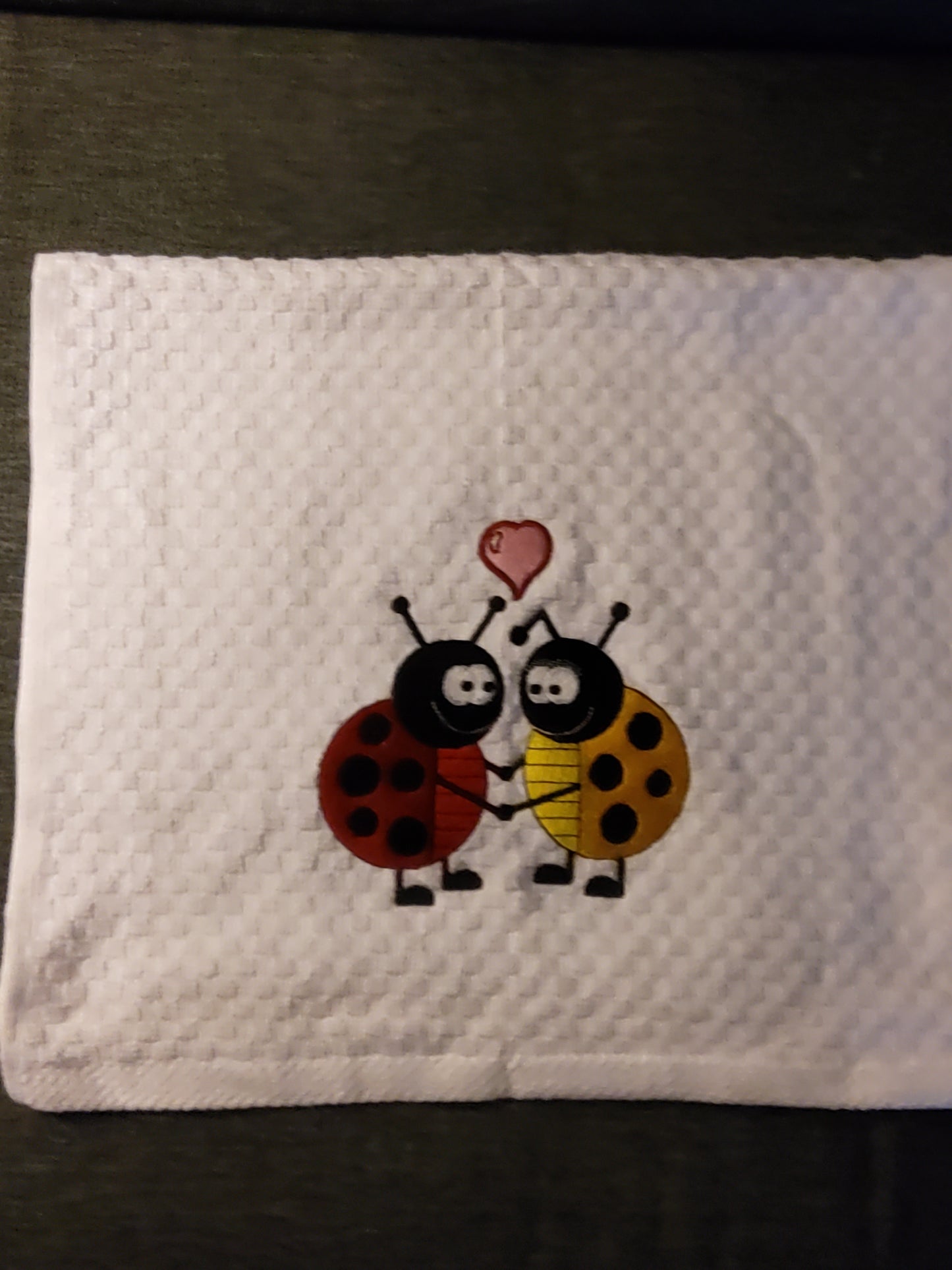 Love Bugs Kitchen Towel