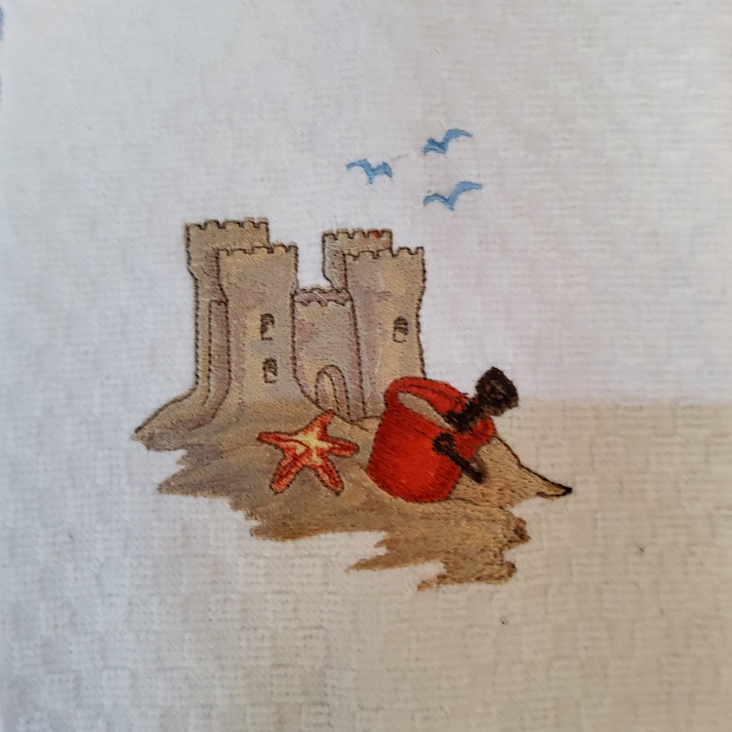 Sandcastle at the Beach Kitchen Towel