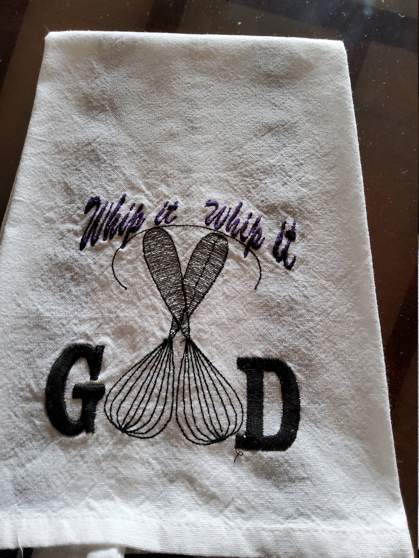 Dish Towel - "Whip it Good"