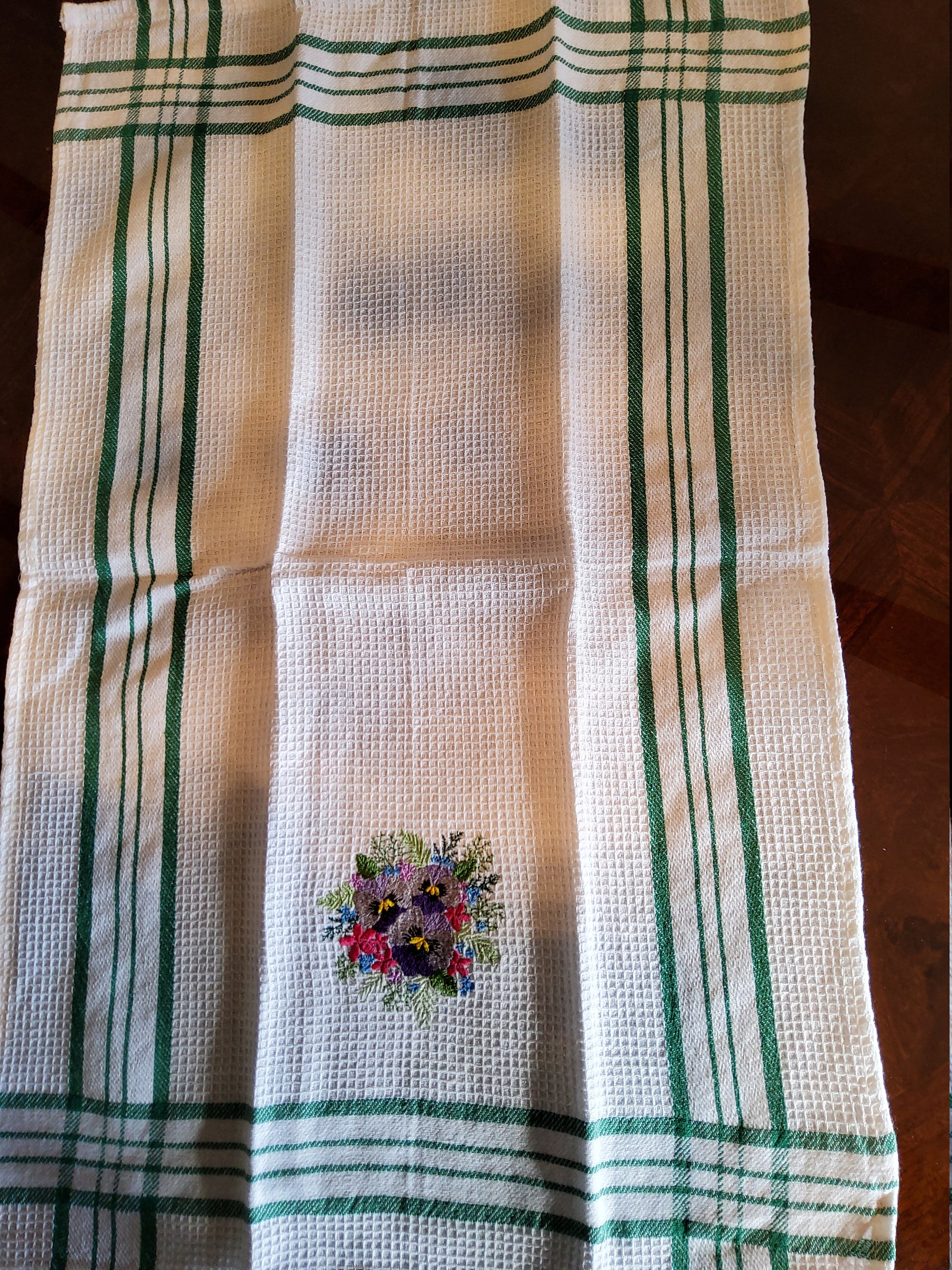 Dish Towel - "Flower Print - 04"