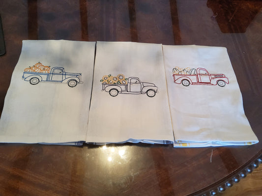 Vintage Truck Dishtowel Set