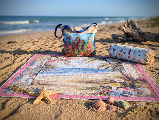 Escape to Paradise: The Ultimate Tropical Beach Trio Vignette
