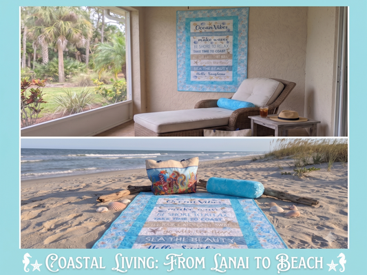 Catch the Current: Elevate Your Coastal Sanctuary with the Ocean Vibes Trio