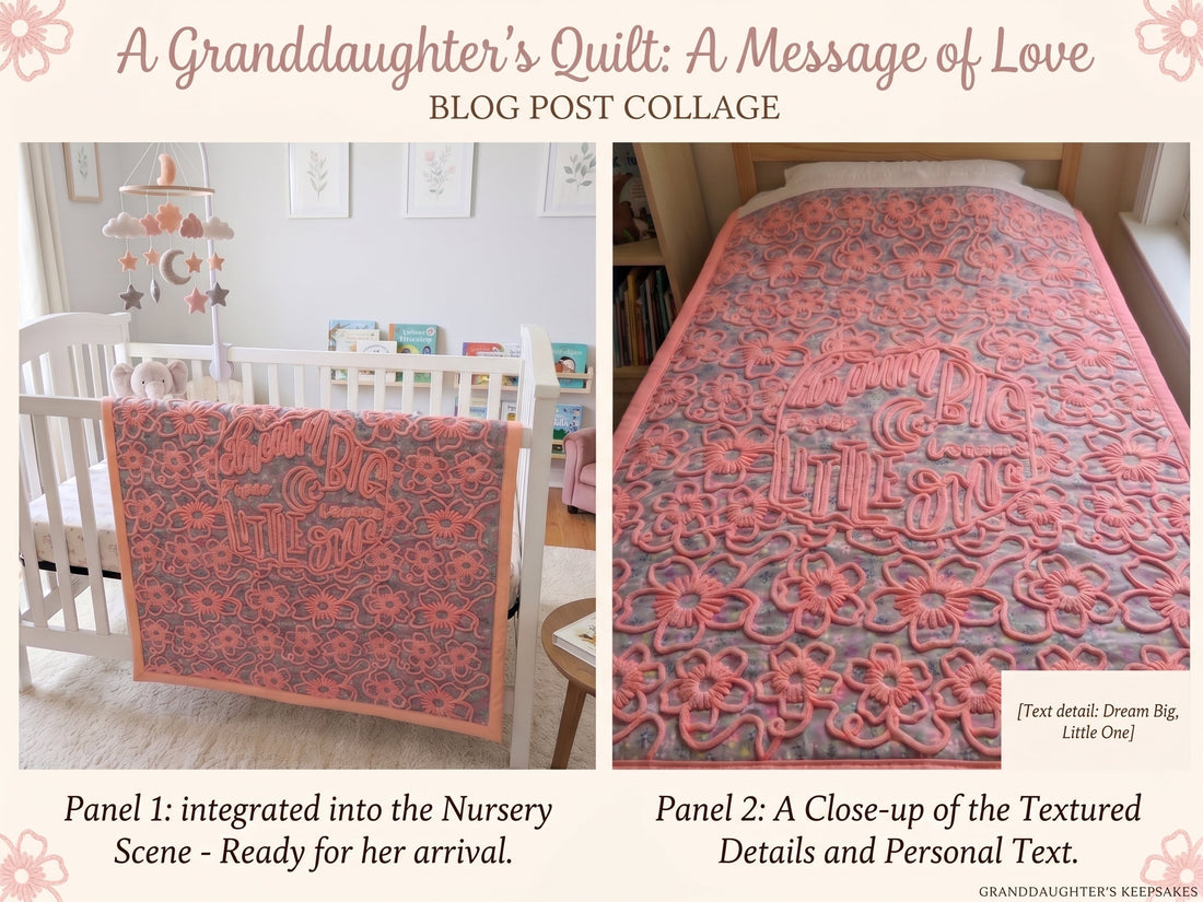 A Granddaughter's Quilt:  A Message of Love