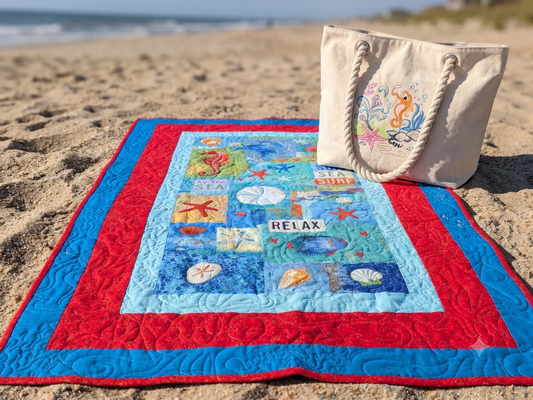Sun, Sand, and Stitch: The Perfect Beach Day Ensemble