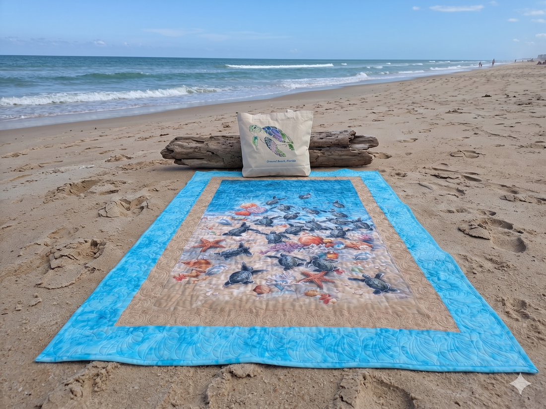 Stitched Sea Stories: Celebrating the Magic of Ormond Beach and the Shoreline Collection