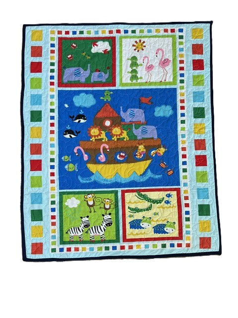 Set Sail for Sweet Dreams: The Noah’s Ark Adventure Quilt!