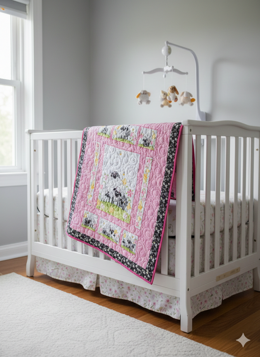Dreamy Sheep Children's Quilt