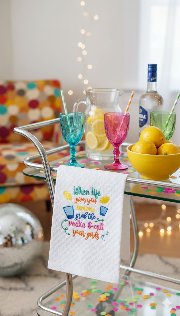 Lemons Kitchen Towel