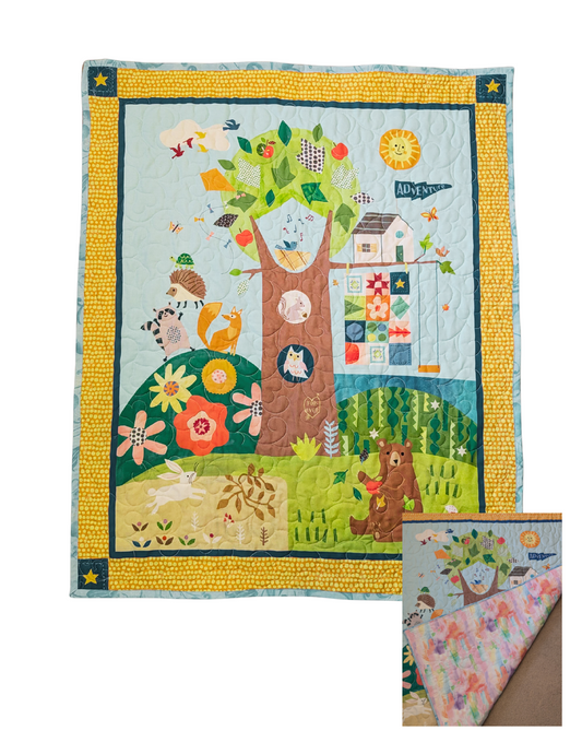 Woodland Wonders and Whimsical Fun! Custom Quilt