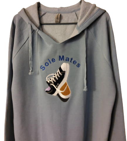 Custom Embroidered "Sole Mates" Sweatshirt