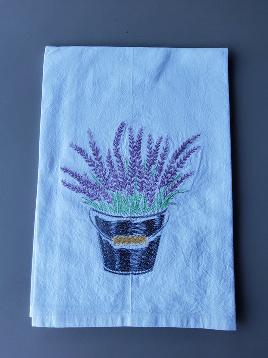 Dish Towel - "Flower Print - 02"