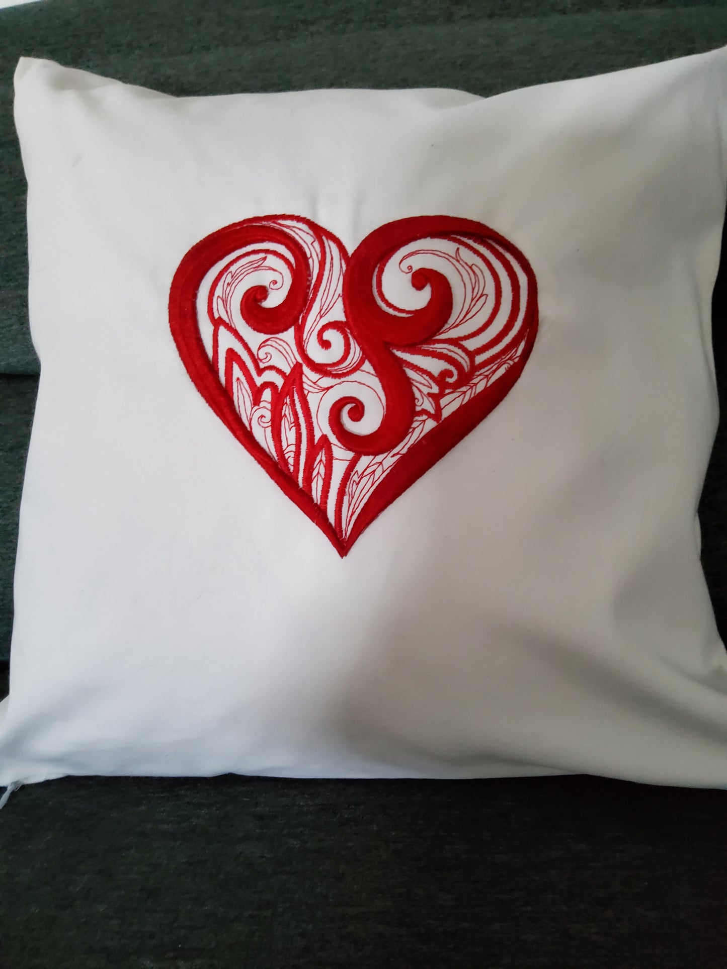 3D Valentines Heart Decorative Throw Pillow