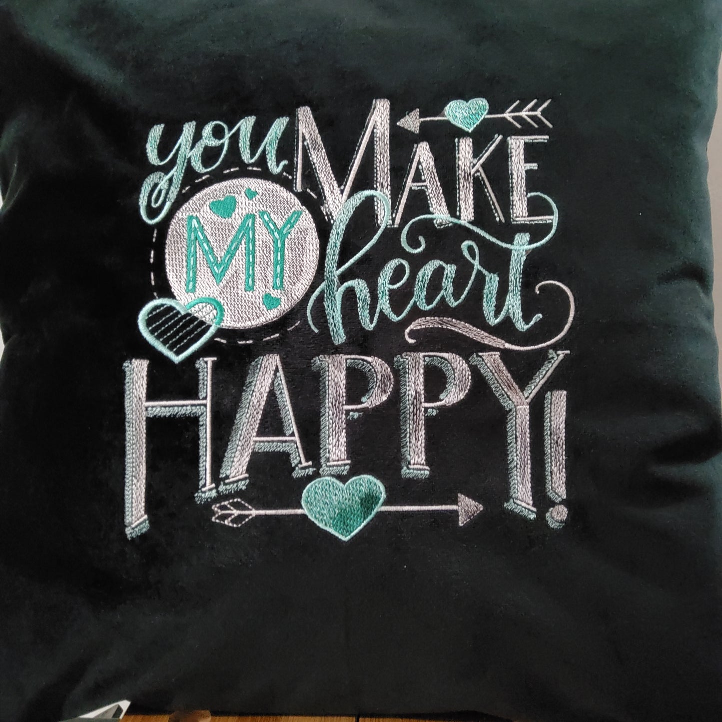 You Make My Heart Happy Pillow