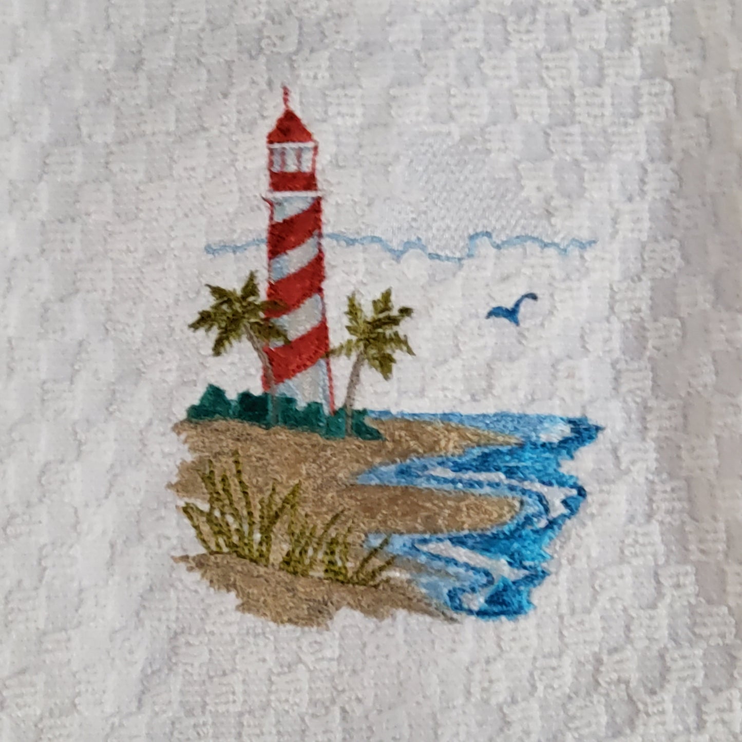 Lighthouse Kitchen or Bath Hand Towel