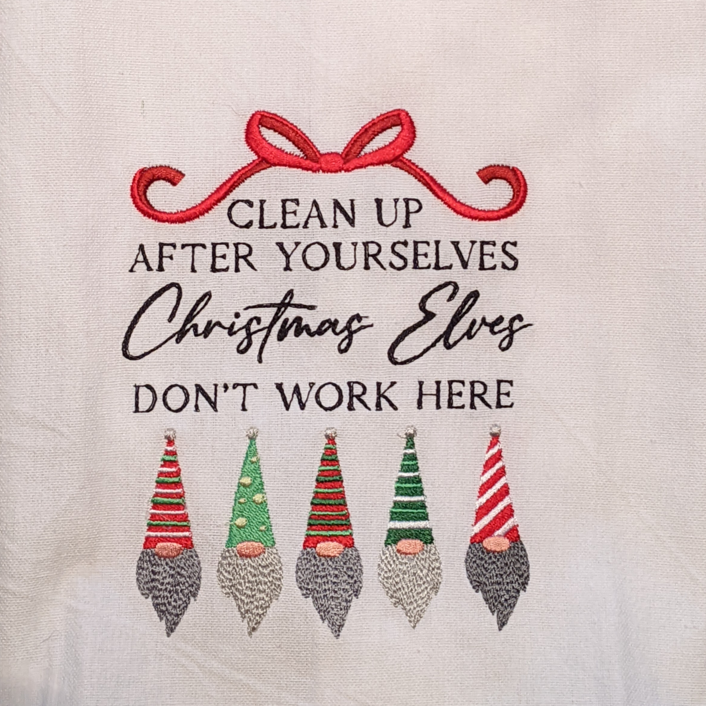 Clean Up Elves Kitchen Towel