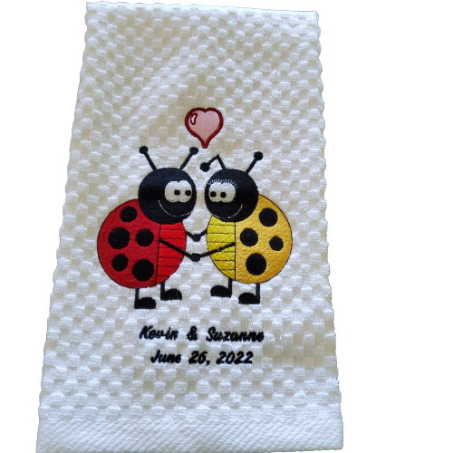 Love Bugs Kitchen Towel