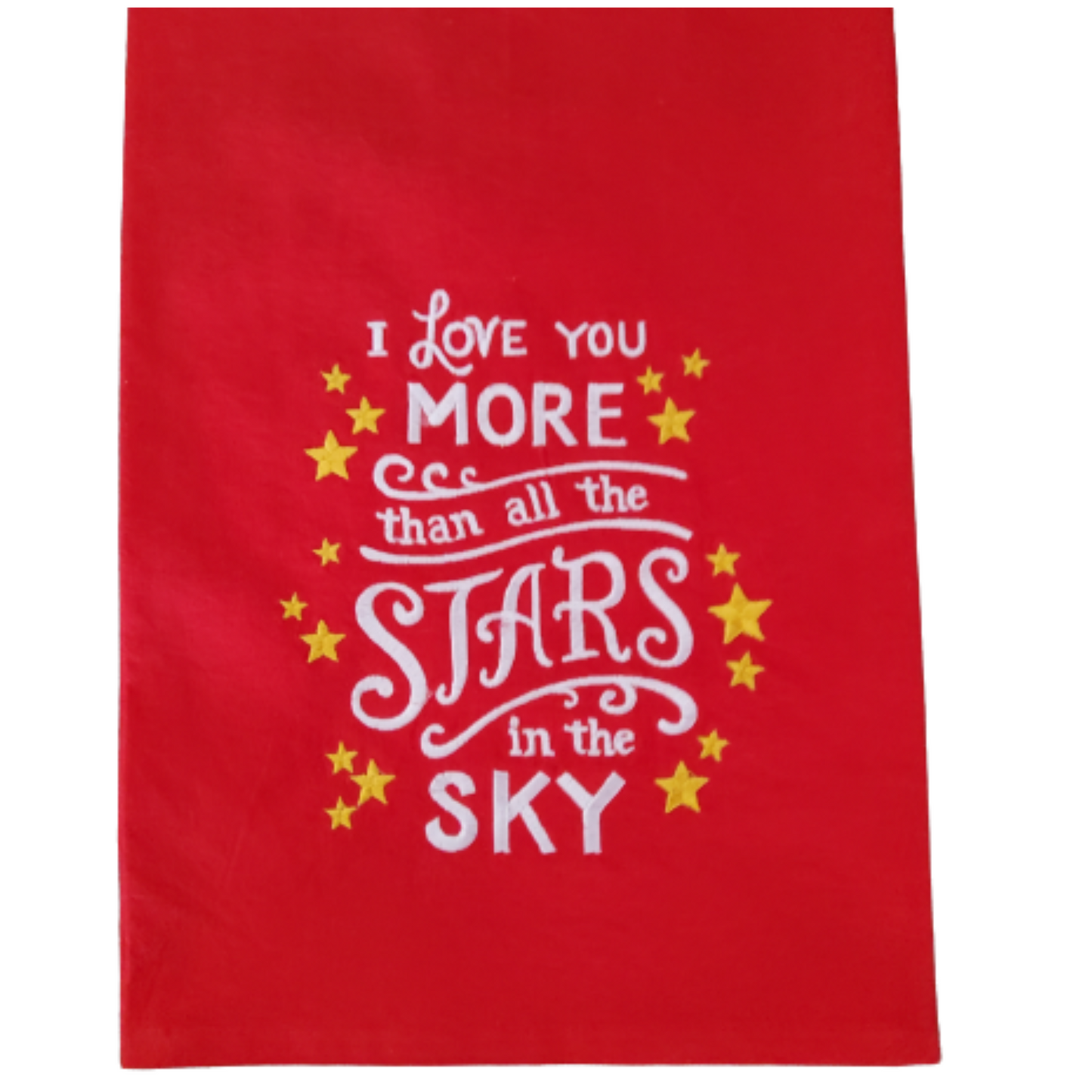 I Love You More Than All The Stars In The Sky Dish Towel