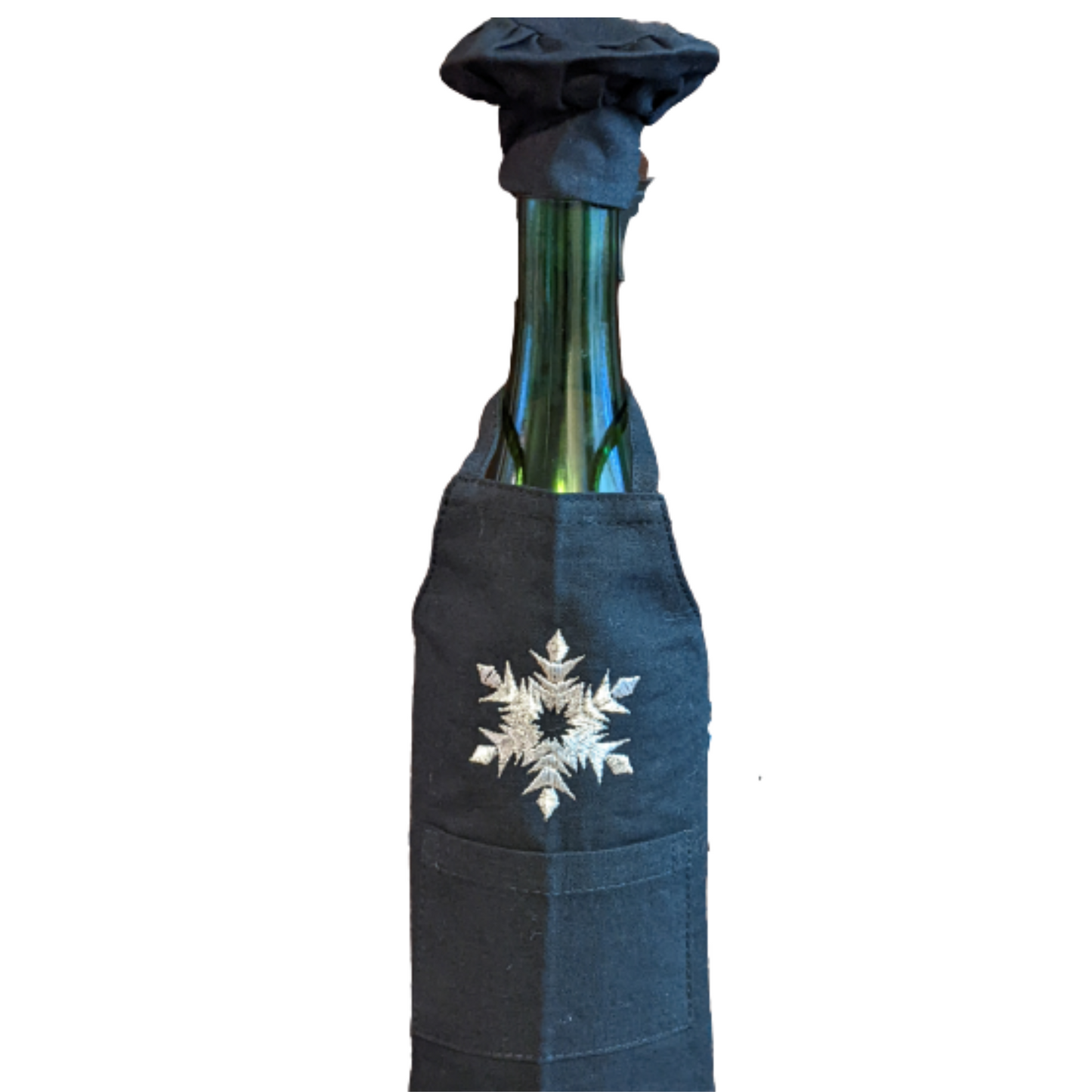 Snowflake Bottle Apron