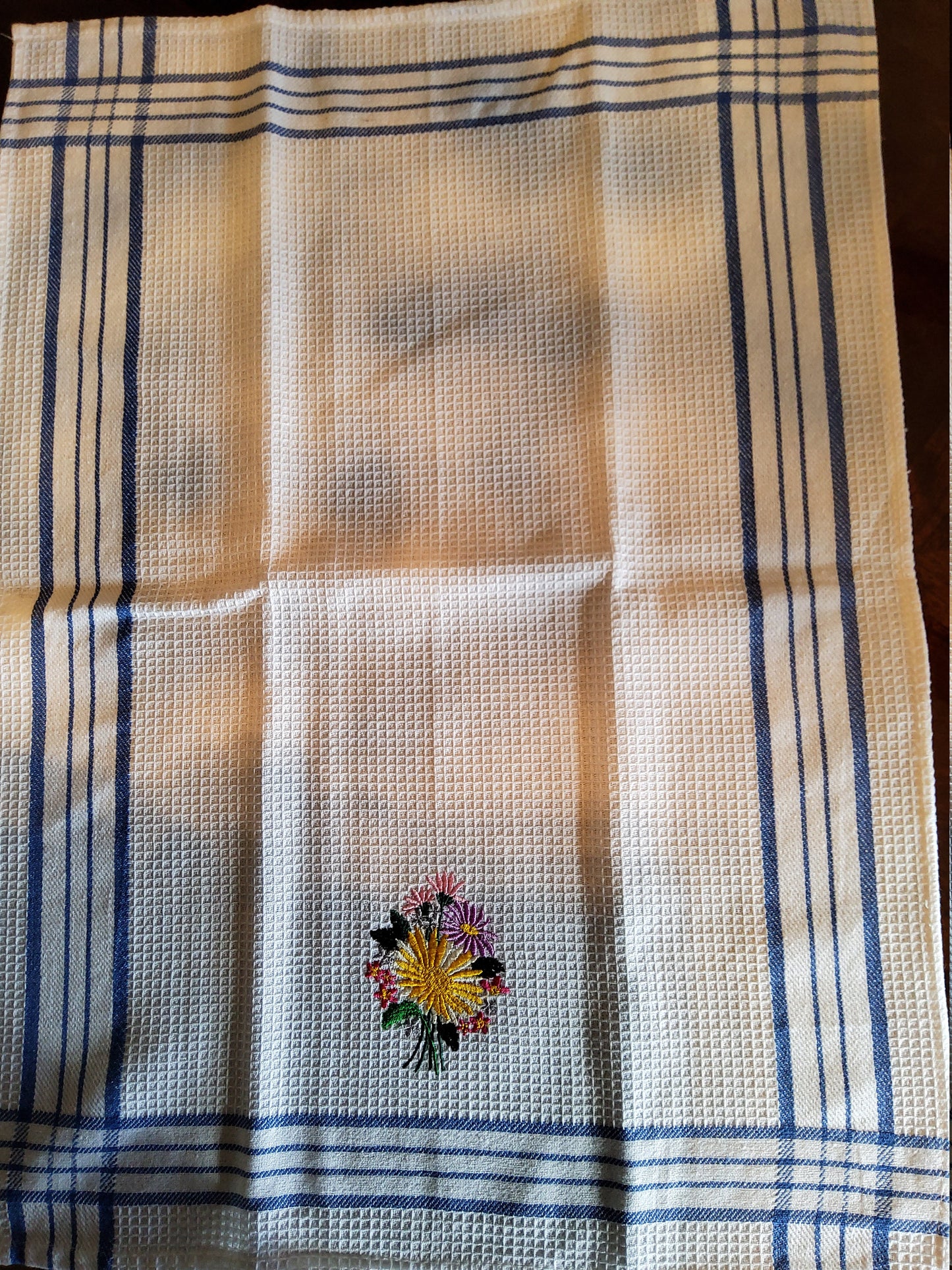 Dish Towel - &quot;Flower Print - 03&quot;