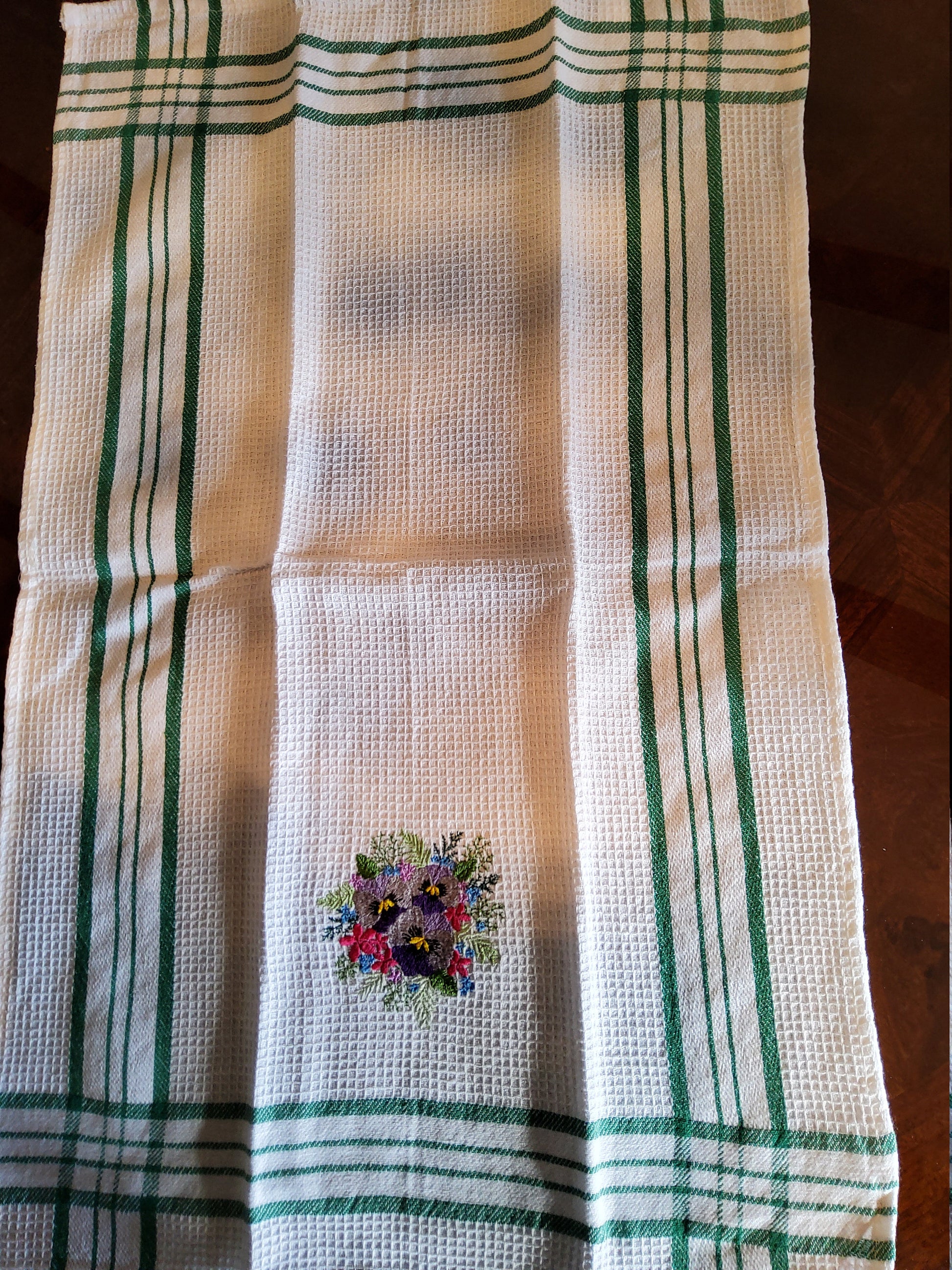 Dish Towel - &quot;Flower Print - 04&quot;